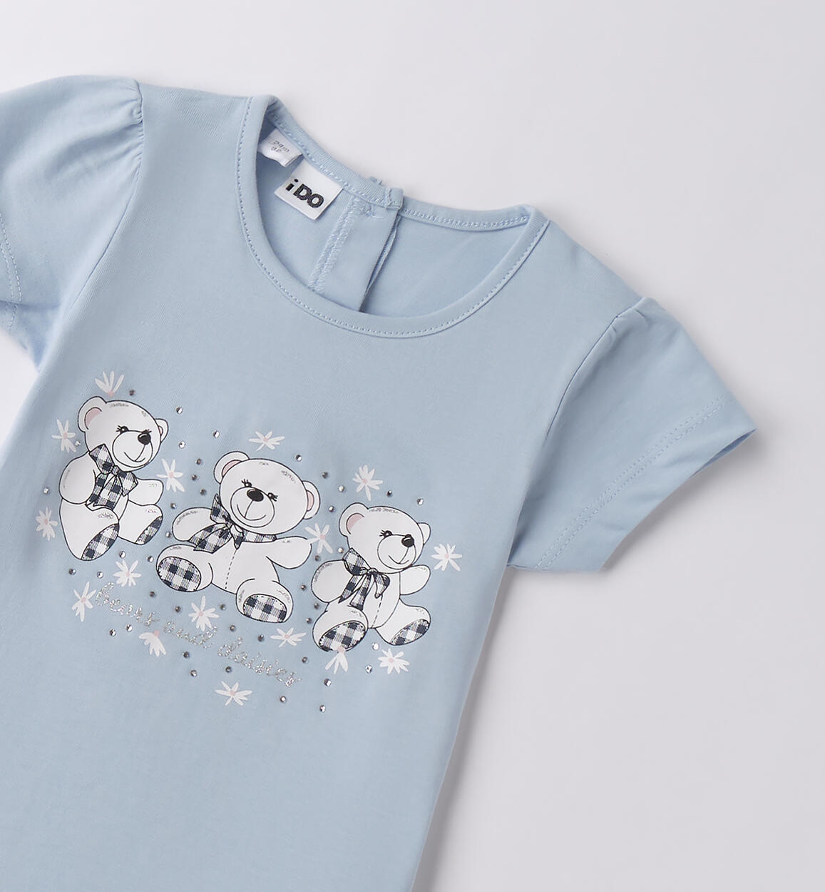 T-Shirt iDO bambina AZZURRO-3811 - 1494B520G2