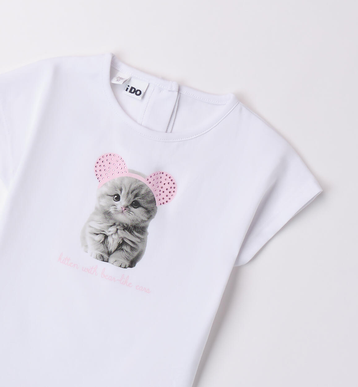 T-Shirt iDO bambina BIANCO-0113 - 1494B36500