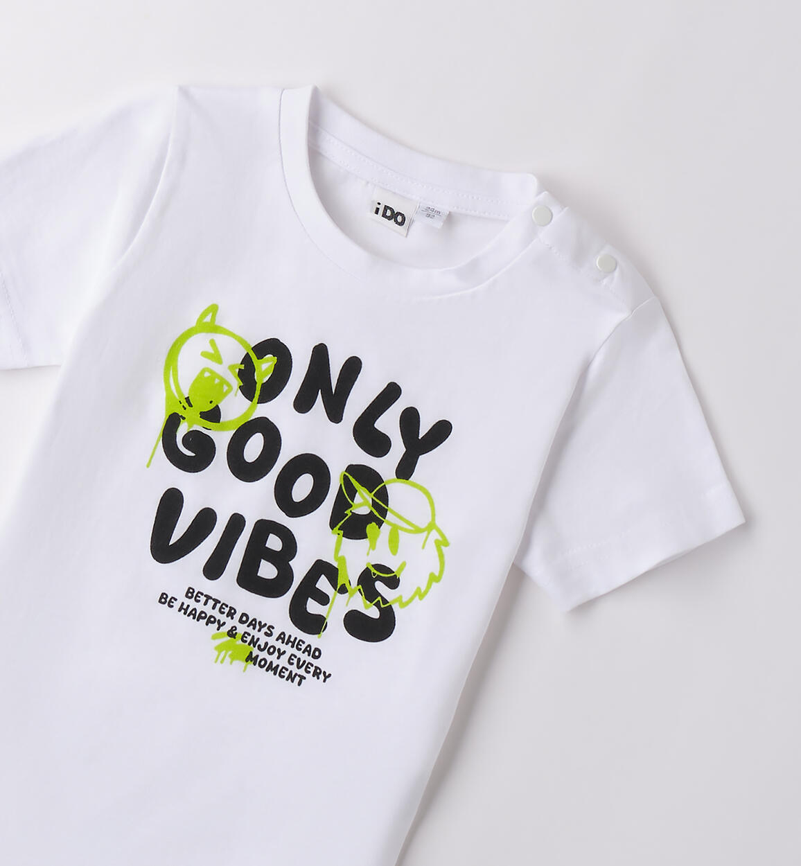 T Shirt iDO bambino BIANCO-0113 - 1214B466G0