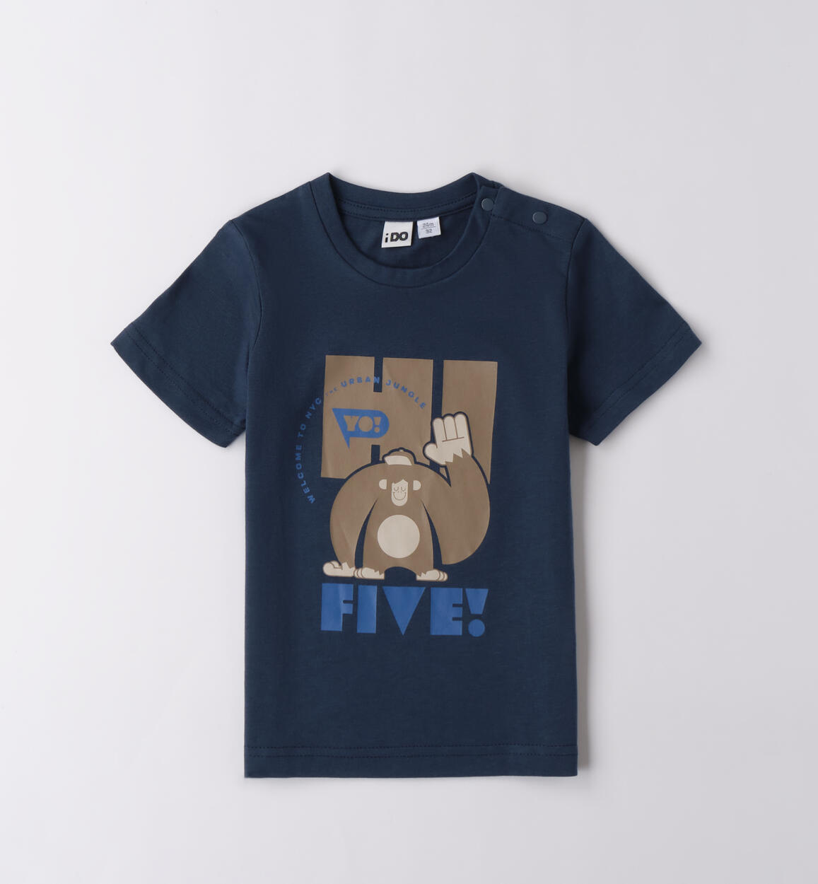 T-Shirt iDO bambino BLU iDO