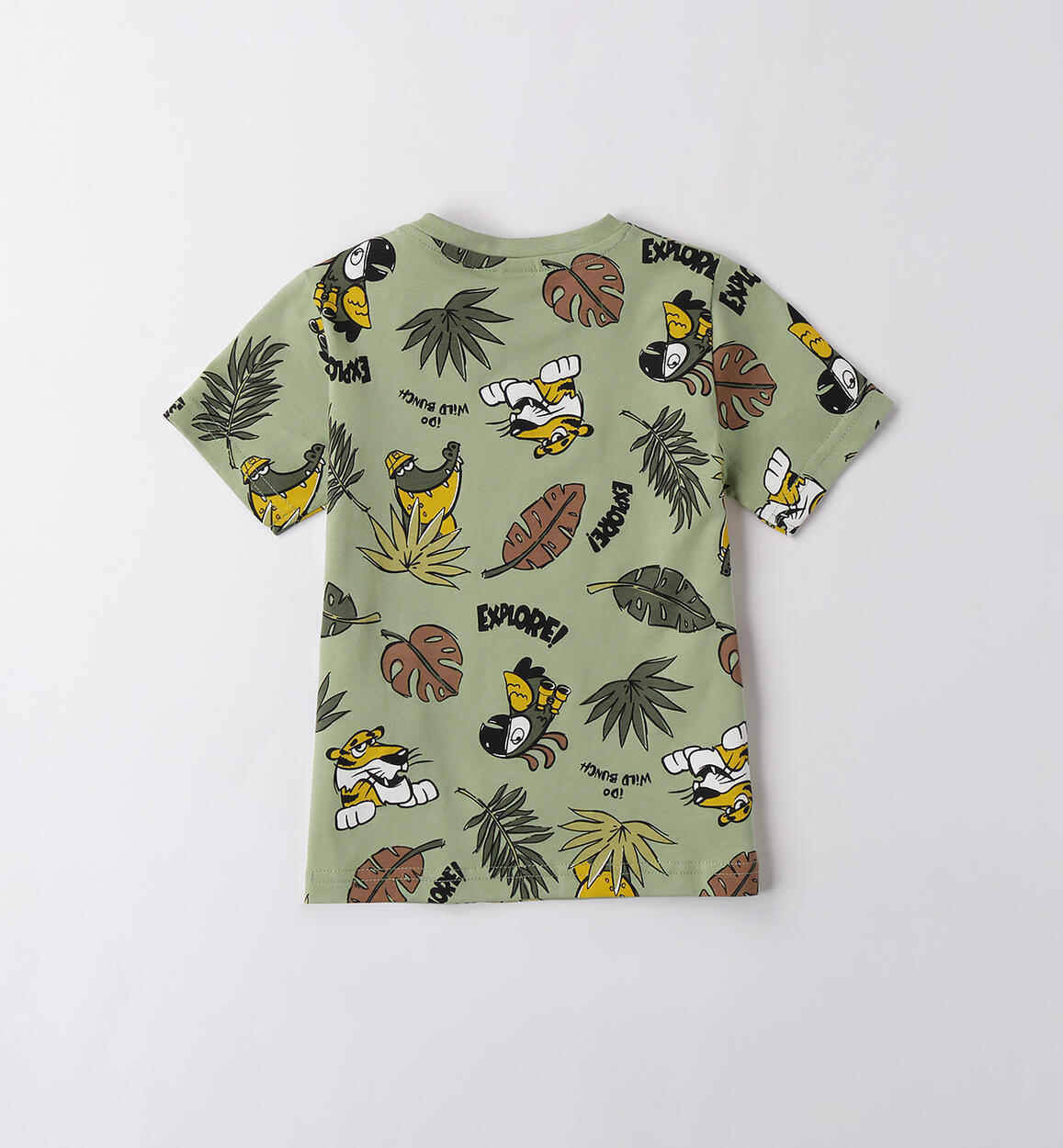 T Shirt iDO bambino VERDE-VERDE-6BHM - 1214B46000