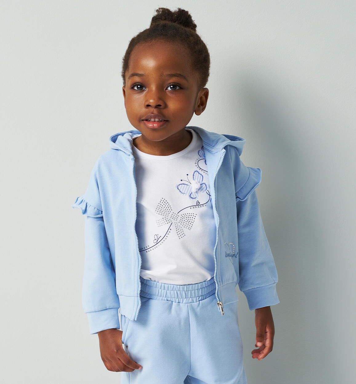 T-shirt iDO per bambina BIANCO iDO