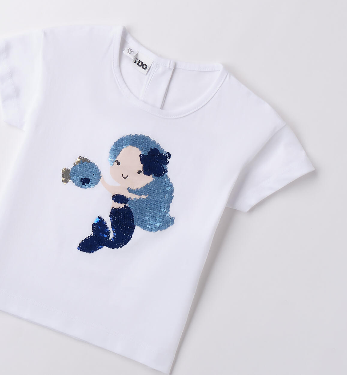 T-shirt iDO per bambina BIANCO-0113 - 1494B51300