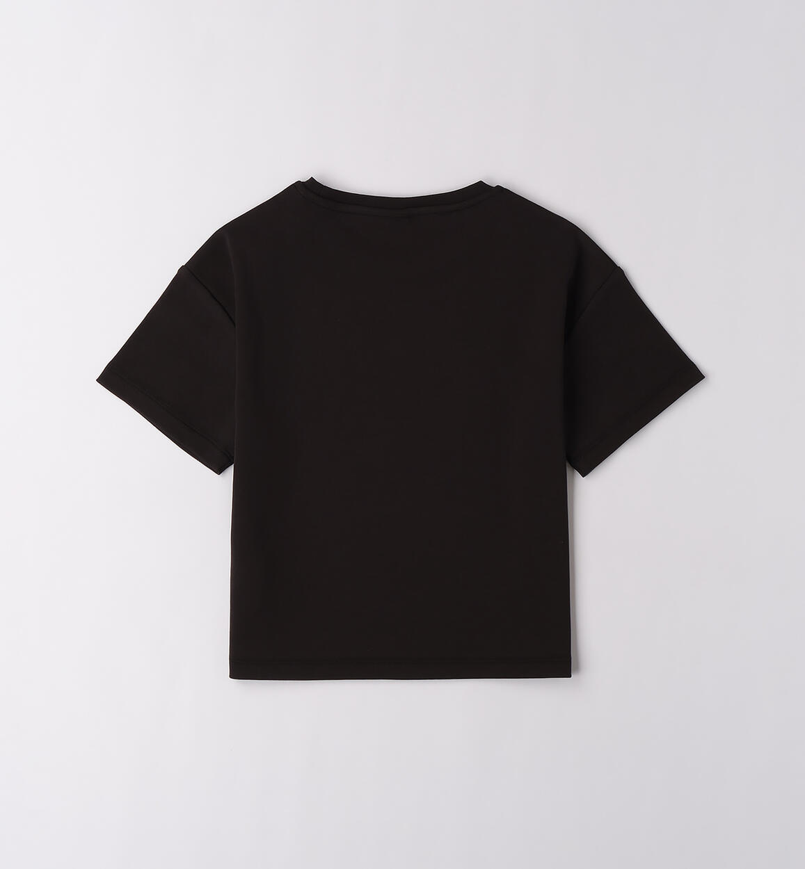 T-shirt iDO ragazza NERO-0658 - 2474F51000