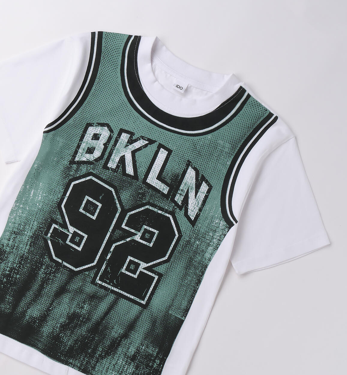 T-shirt iDO ragazzo BIANCO-0113 - 2434F40300