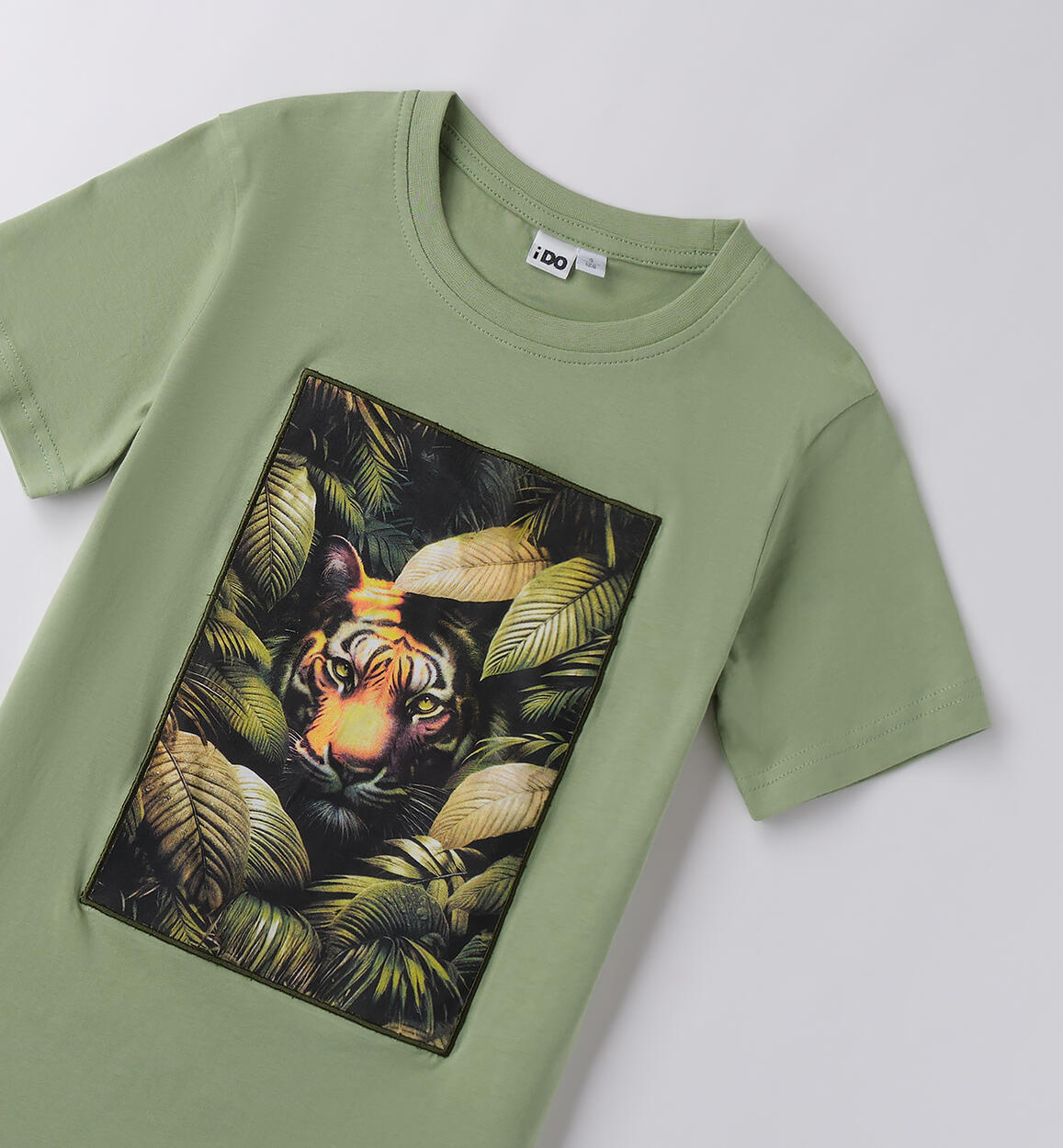 T-shirt iDO ragazzo VERDE OLIVA-4911 - 2434B62800