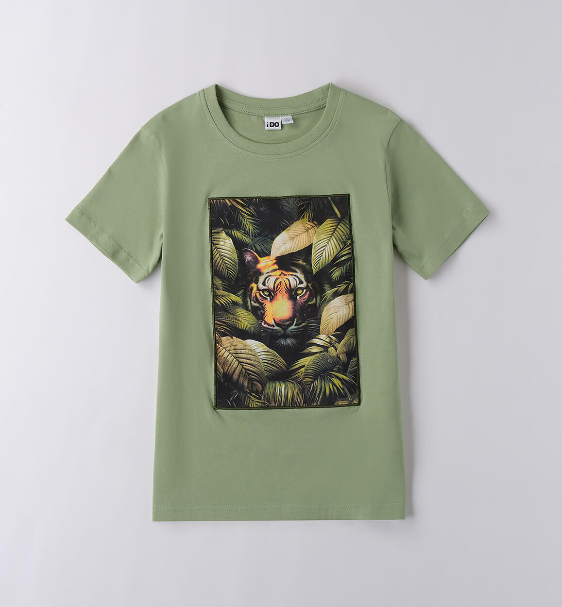T-shirt iDO ragazzo VERDE OLIVA-4911 - 2434B62800