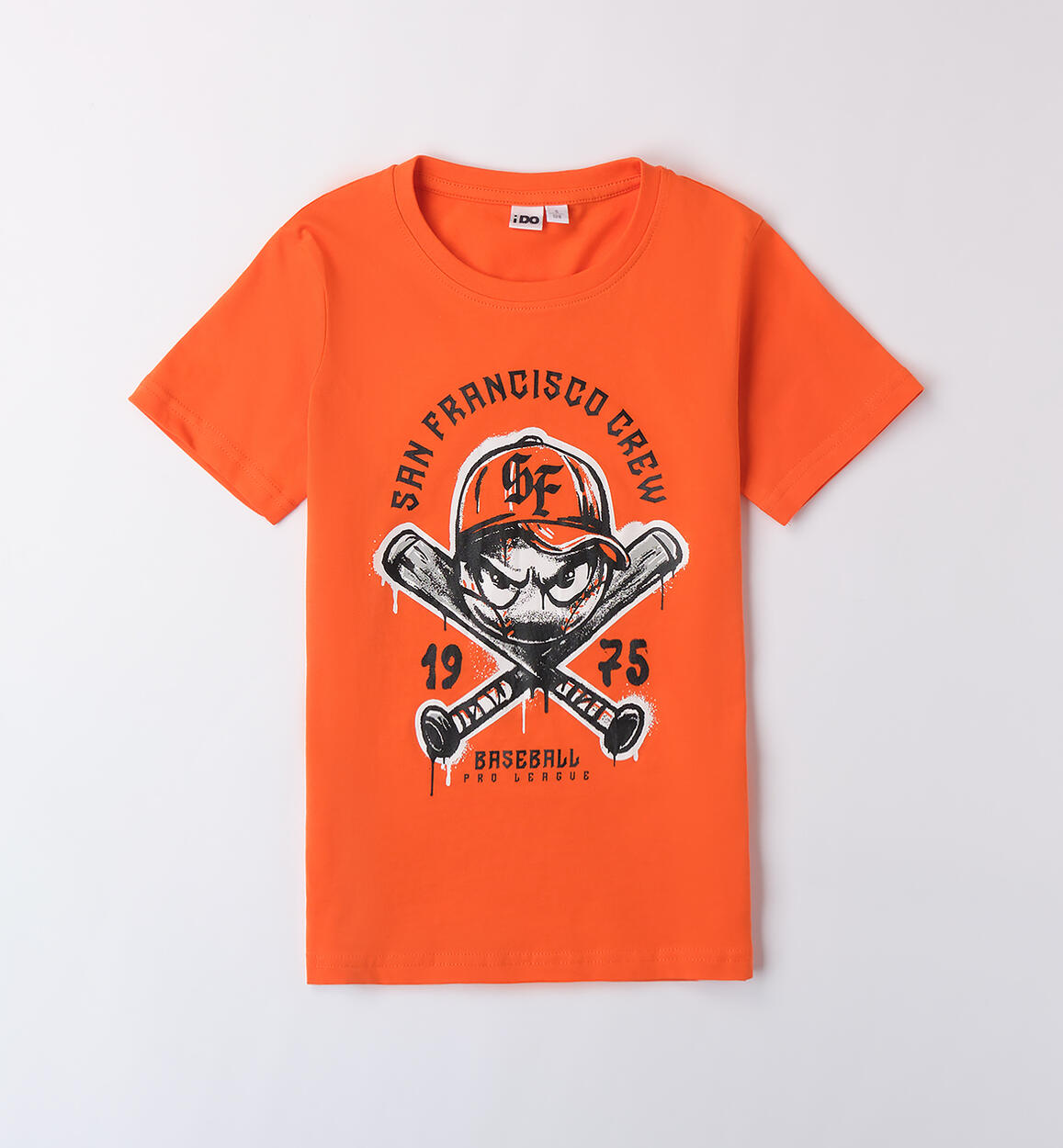 T-Shirt manica corta ARANCIONE iDO