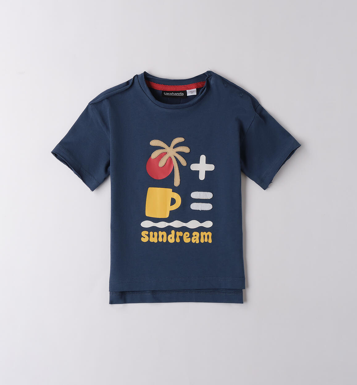 T Shirt manica corta BLU Sarabanda