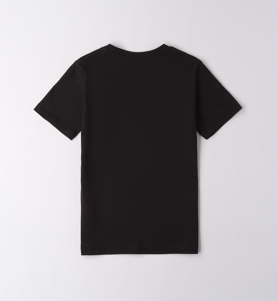 T-Shirt manica corta ragazzo NERO-0658 - 2430B63000