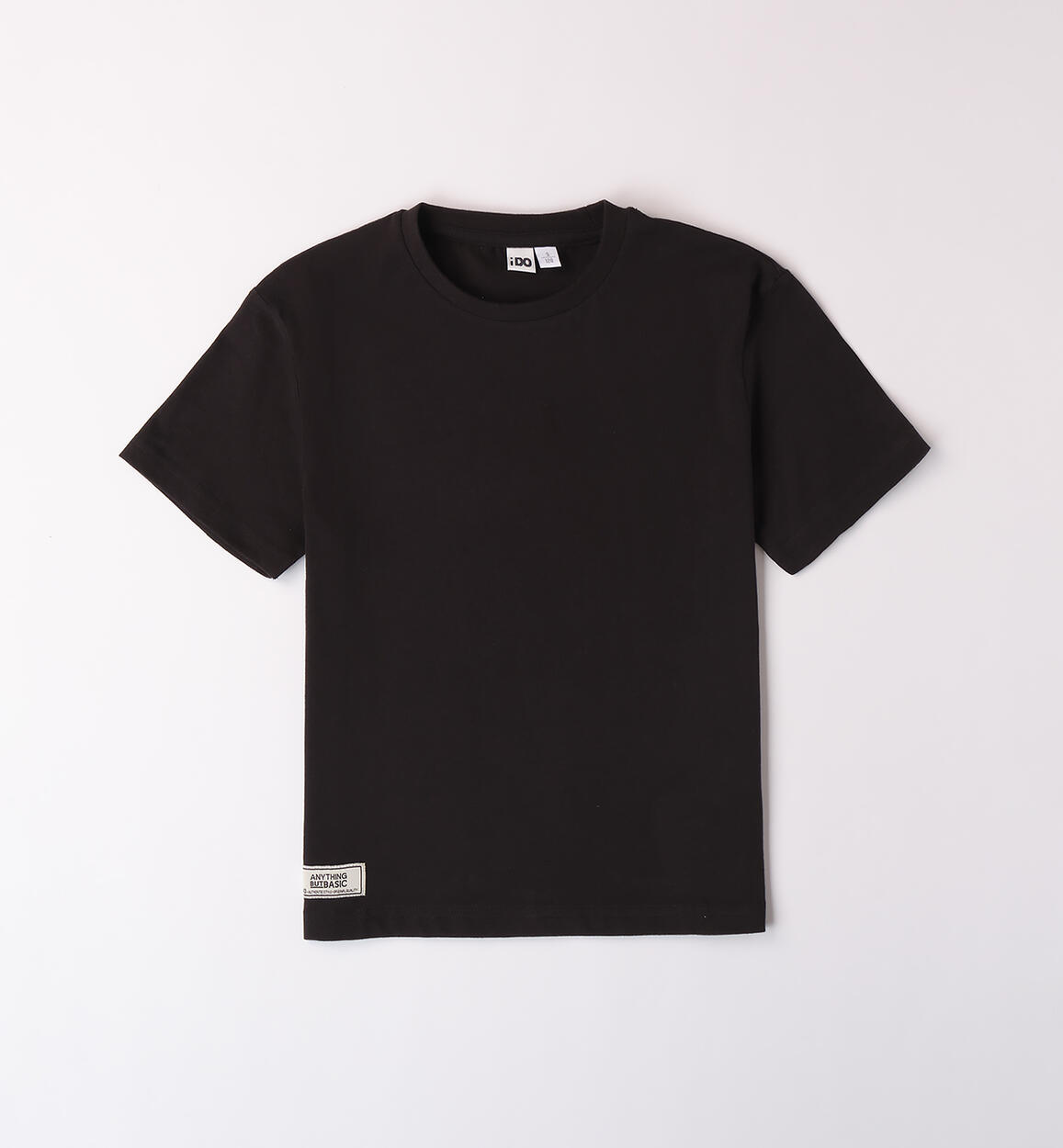 T-shirt modello unisex NERO iDO