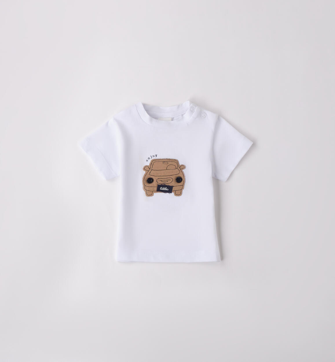 T-shirt neonato iDOMini BIANCO-0113 - 0214B16500