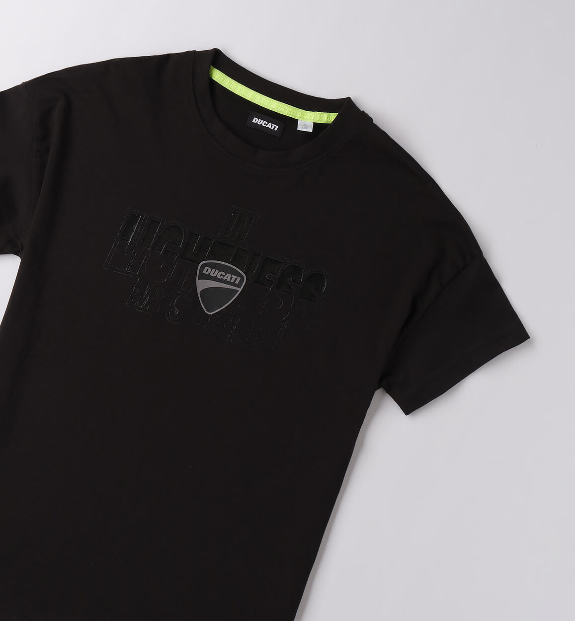 T-shirt over Ducati per ragazzo NERO-0658 - 243GB63400