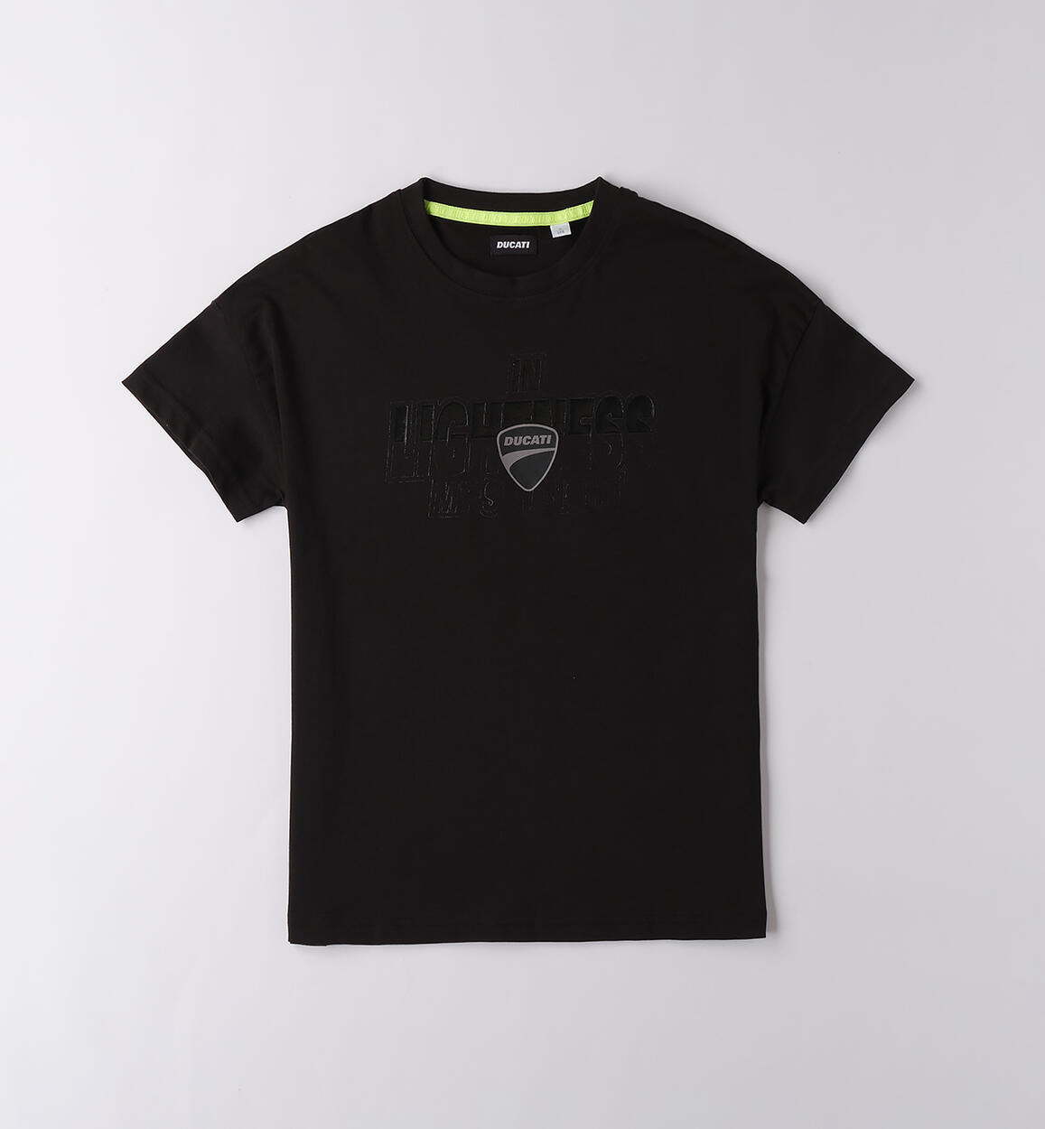 T-shirt over Ducati per ragazzo NERO-0658 - 243GB63400