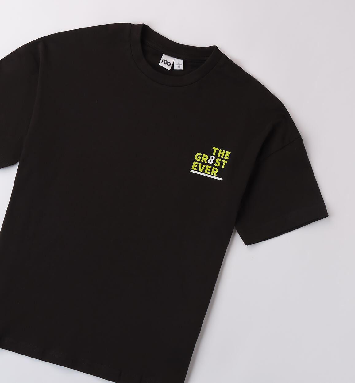 T-shirt over per ragazzo NERO-0658 - 2434B61200