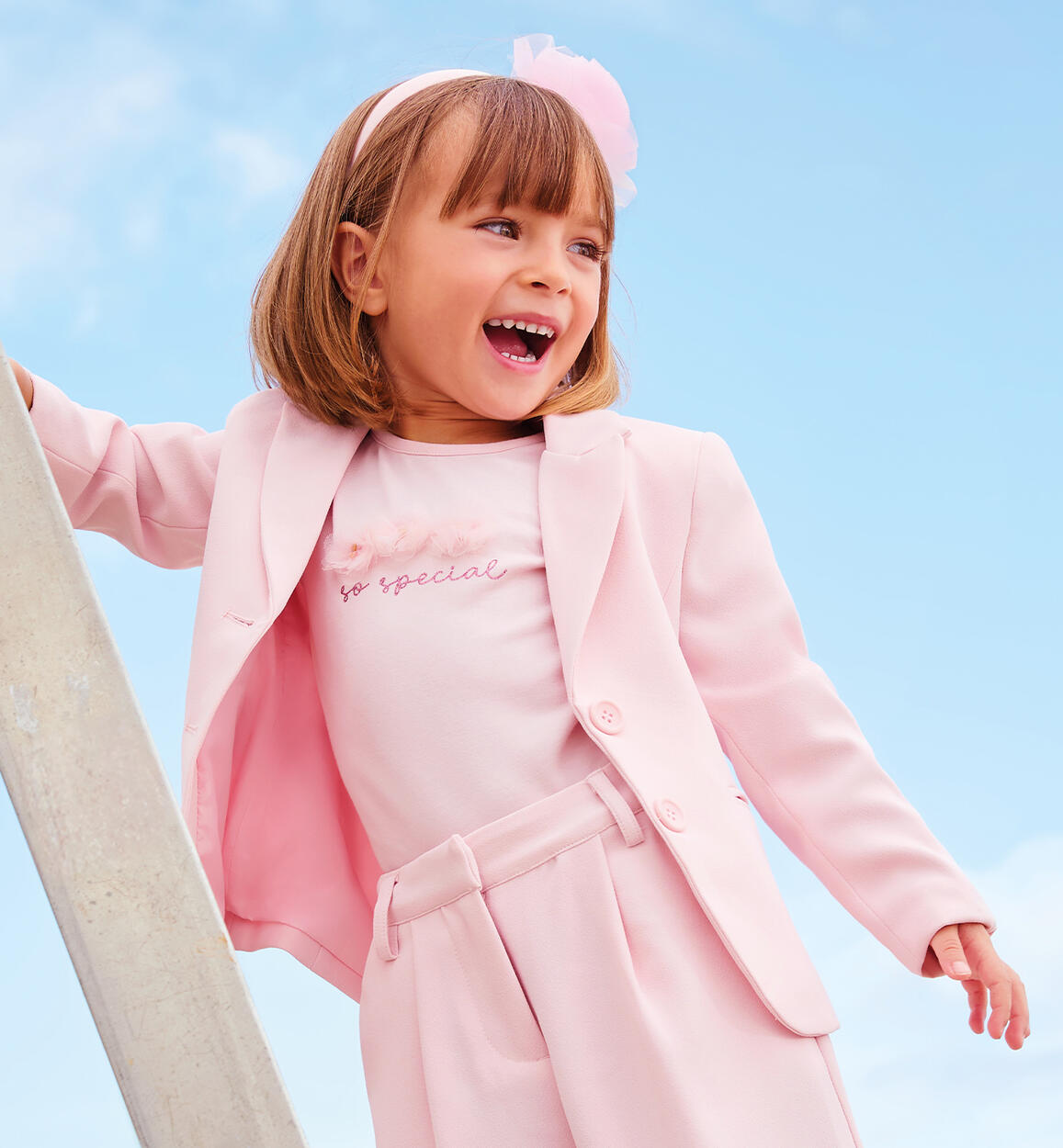 T Shirt per bambina ROSA iDO