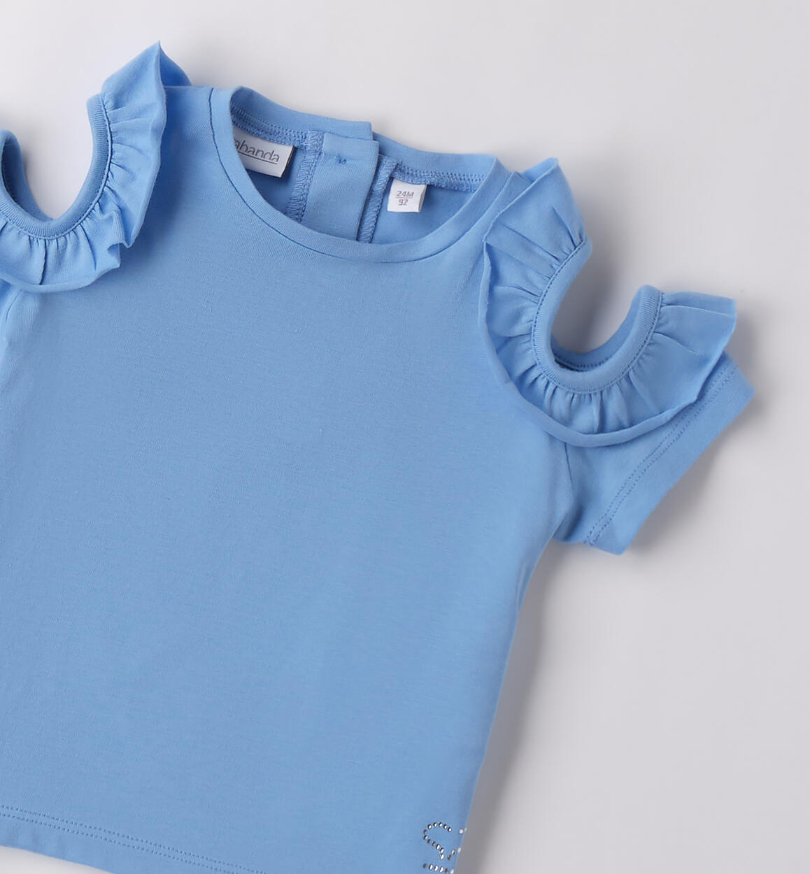 T Shirt per bambina Sarabanda AZZURRO-3635 - 1490B31000
