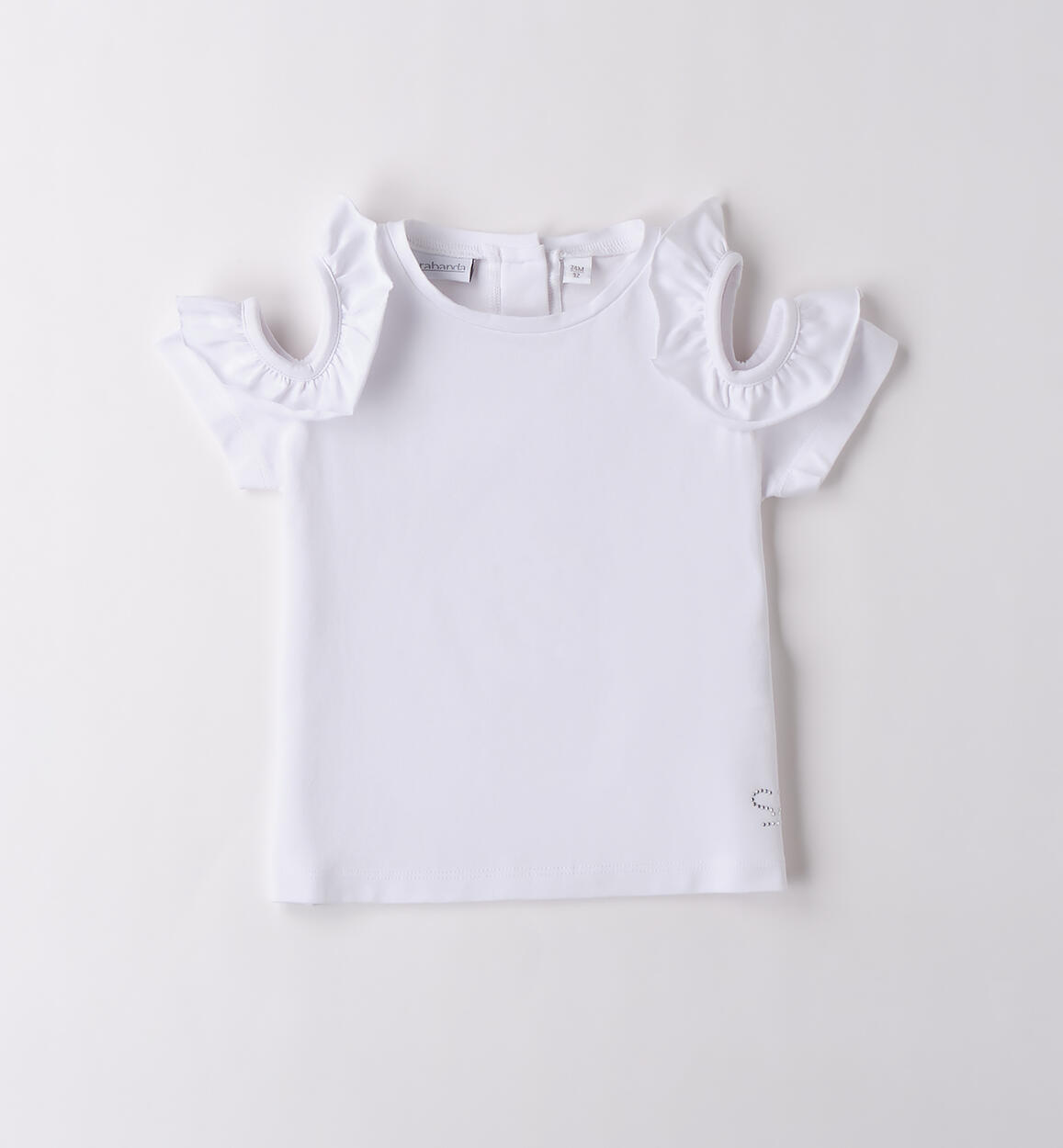 T Shirt per bambina Sarabanda BIANCO Sarabanda