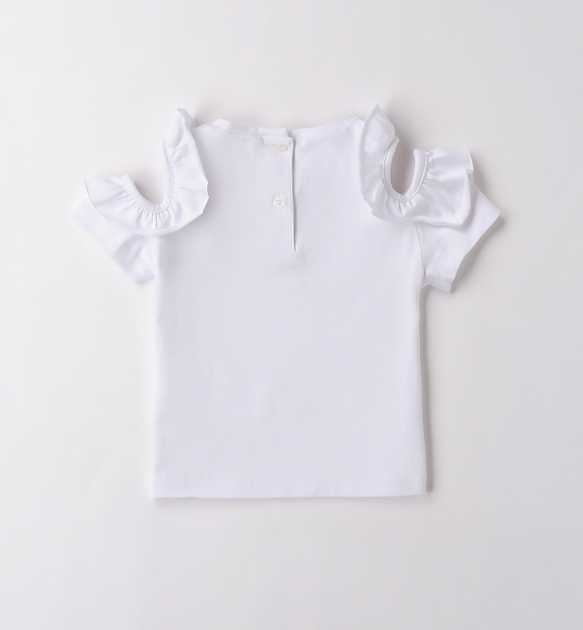 T Shirt per bambina Sarabanda BIANCO-0113 - 1490B31000
