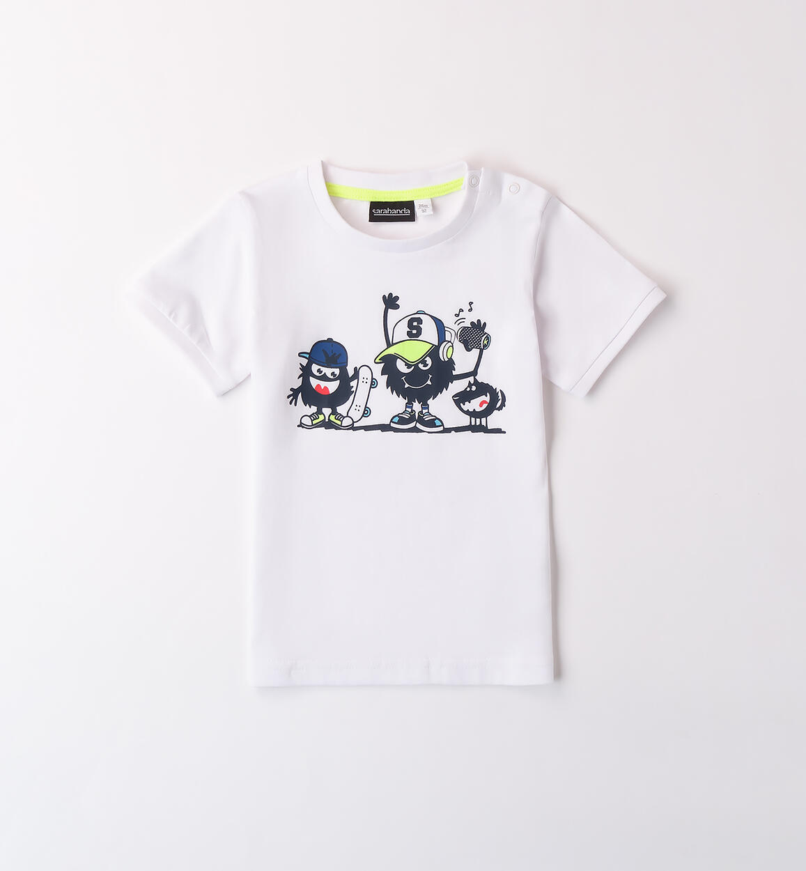 T-Shirt per bambino BIANCO Sarabanda