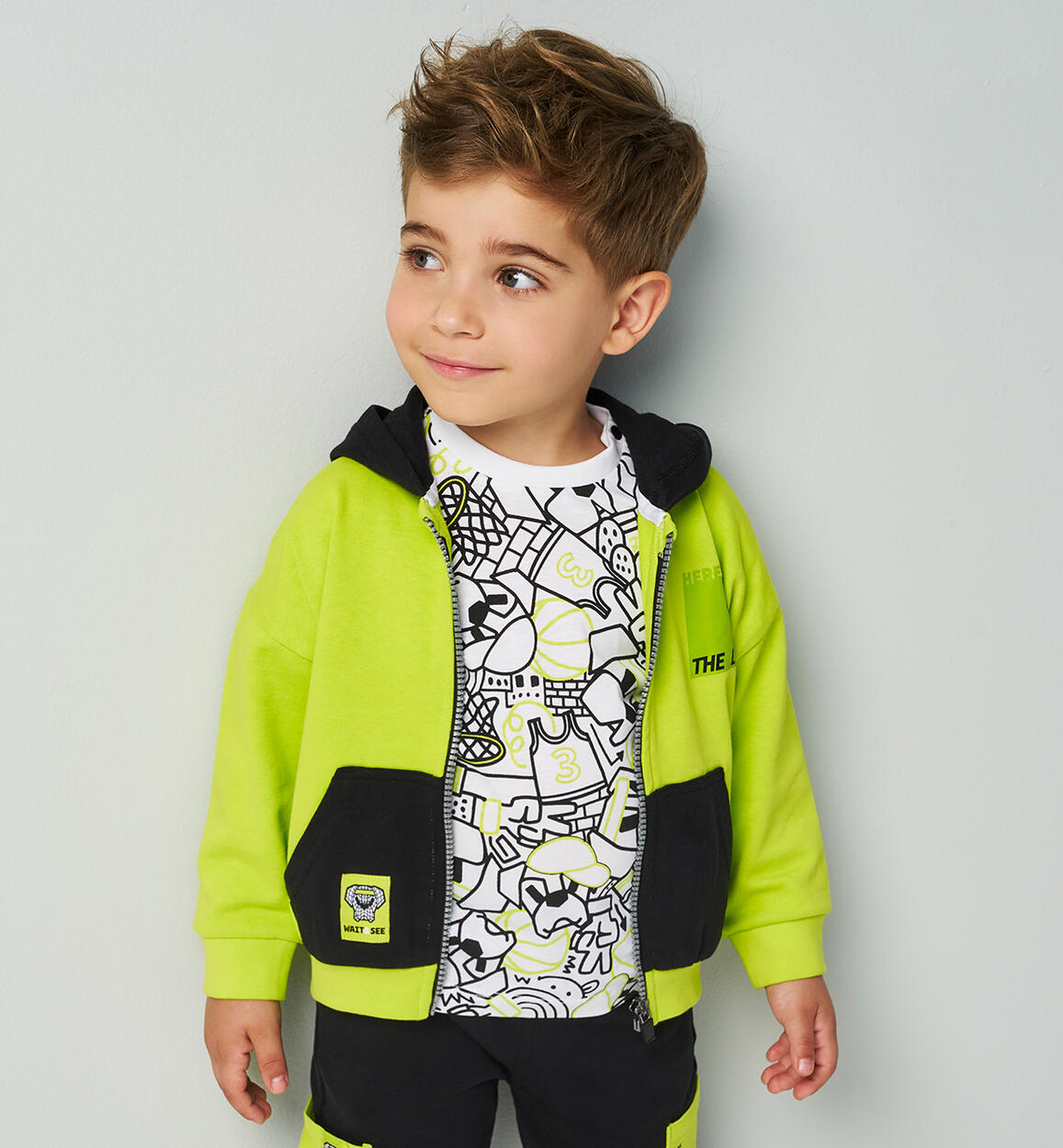 T Shirt per bambino BIANCO iDO