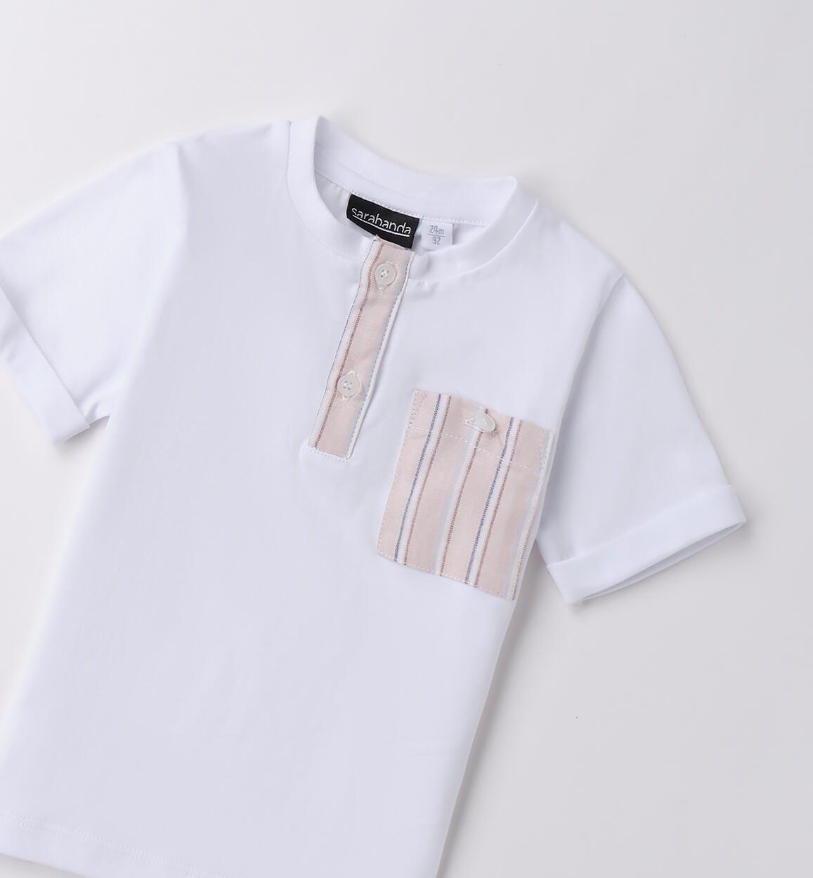 T-Shirt per bambino BIANCO-0113 - 1210B13500