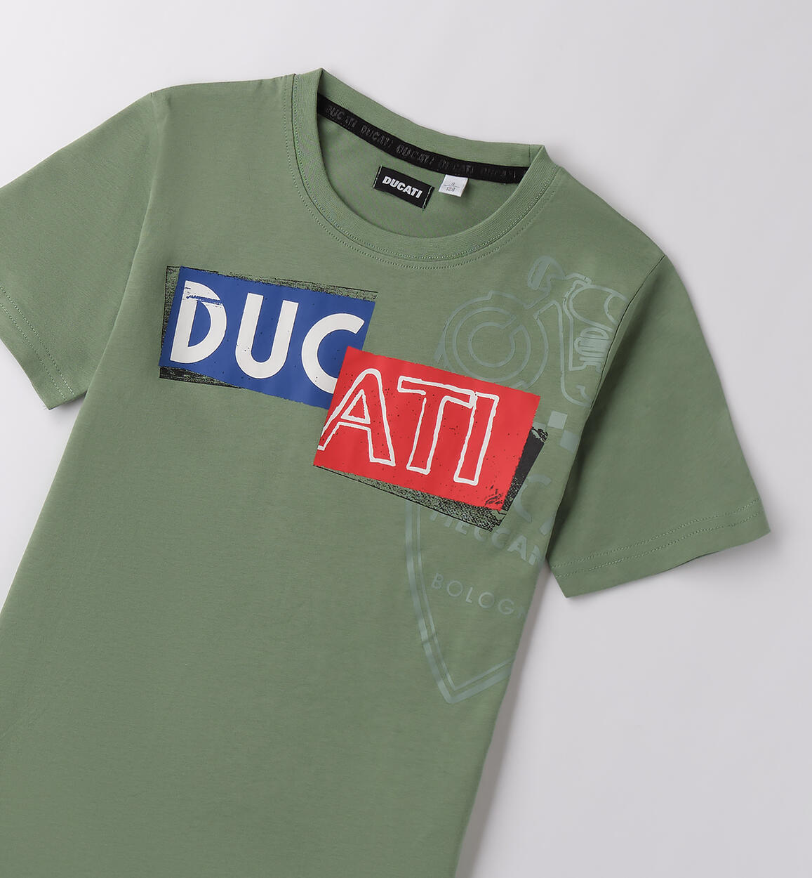 T-shirt per bambino Ducati VERDE SALVIA-4921 - 243GB63000
