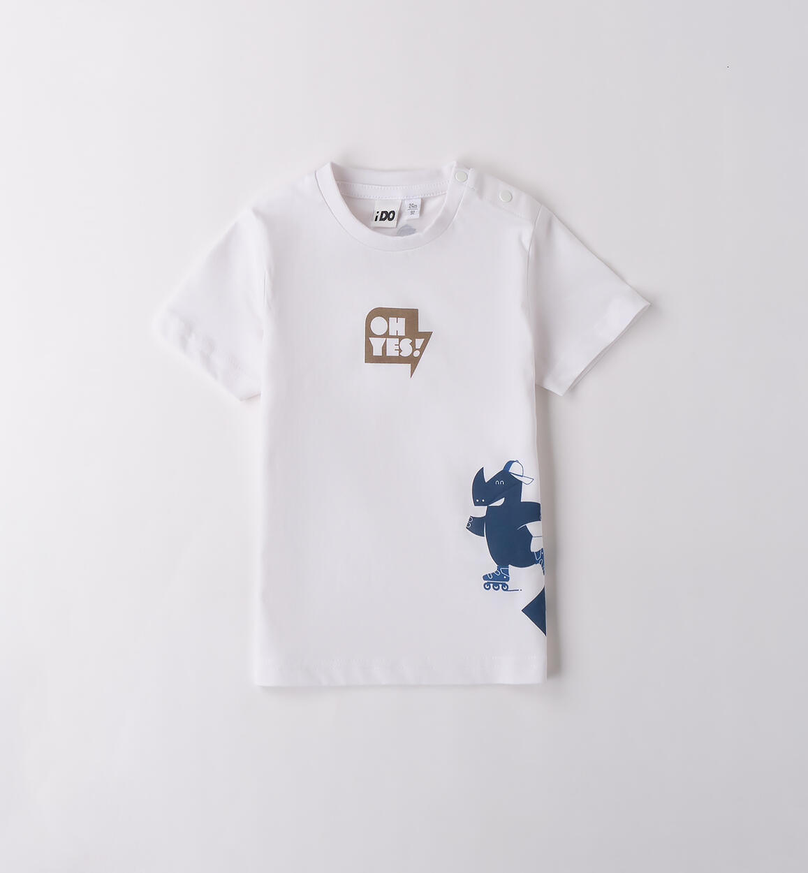 T-shirt per bambino iDO BIANCO iDO