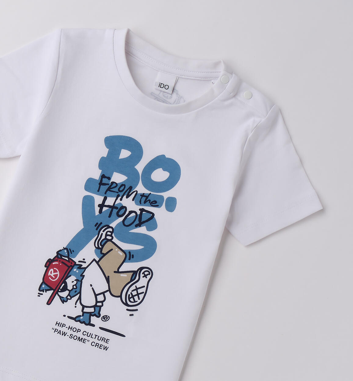 T-shirt per bambino iDO BIANCO-0113 - 1214F23000