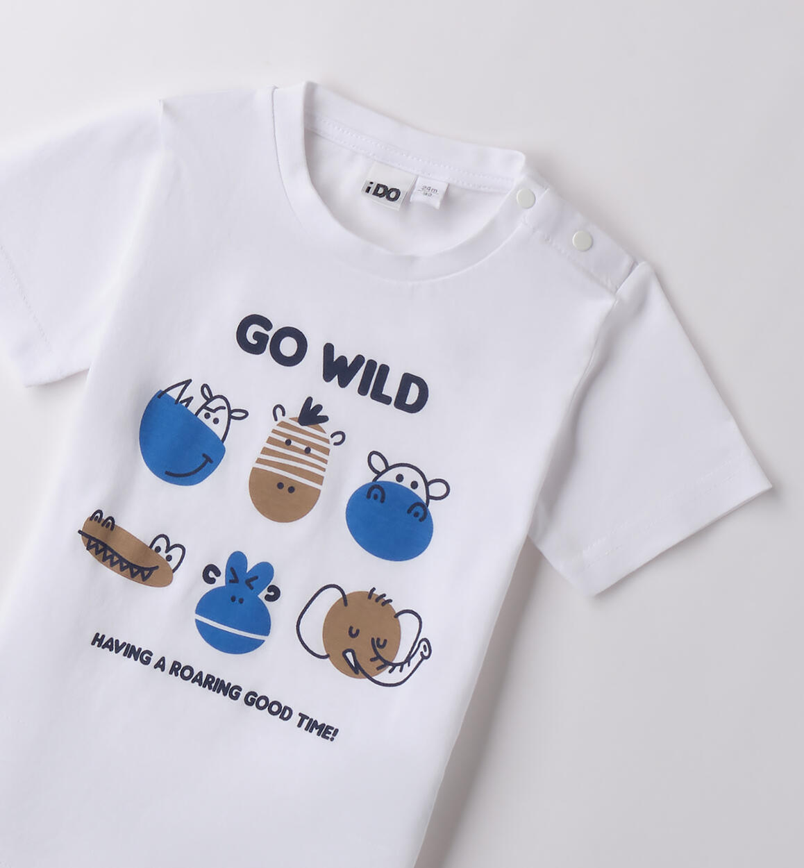 T-Shirt per bambino iDO BIANCO-0113 - 1214B466G2