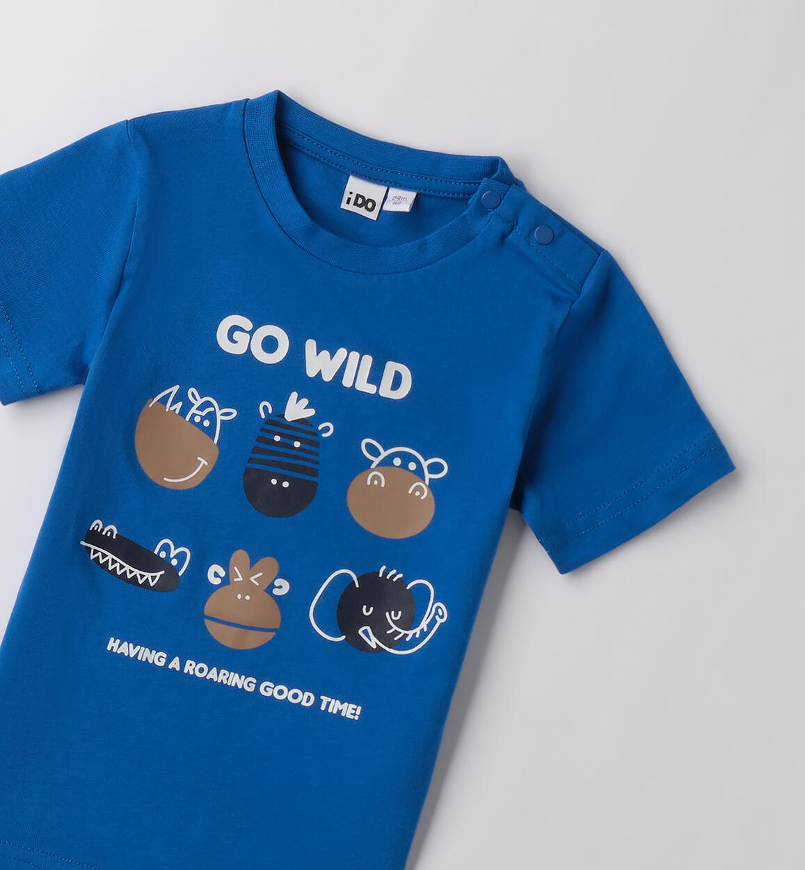 T-Shirt per bambino iDO TURCHESE-3743 - 1214B466G2