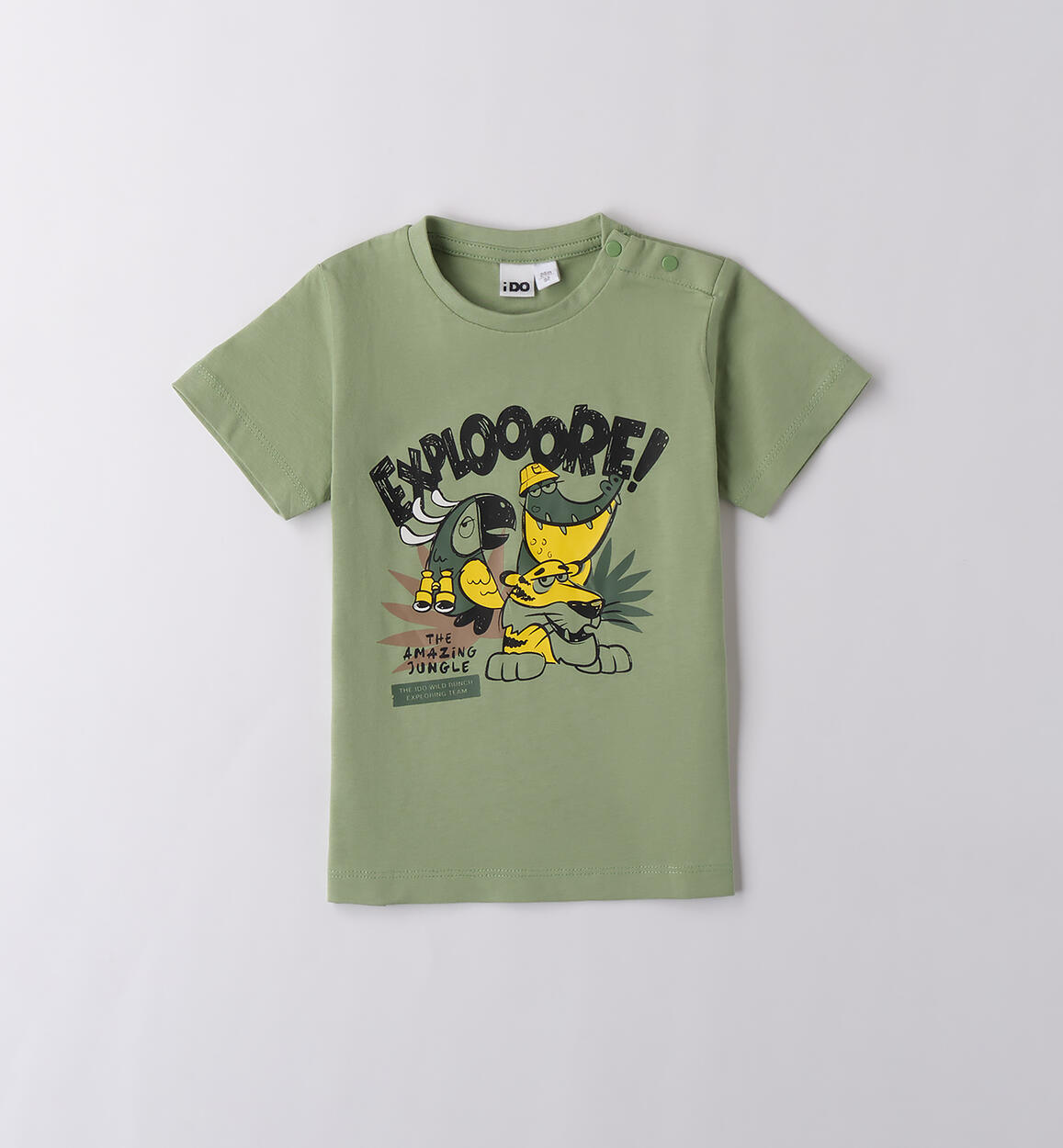 T-shirt per bambino iDO VERDE iDO