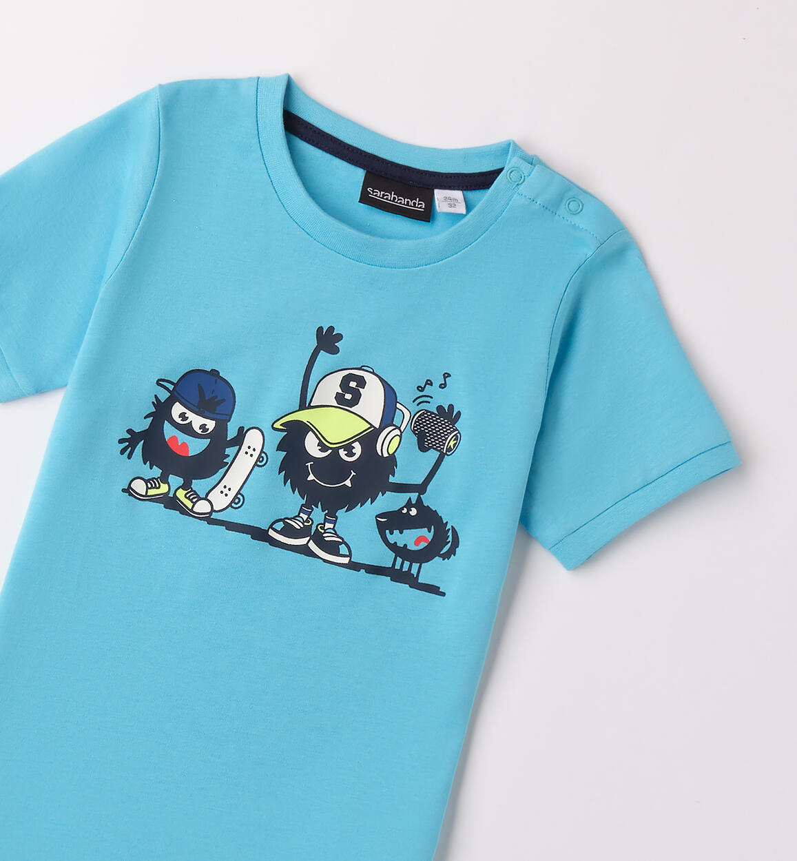 T-Shirt per bambino LIGHT BLUE-4064 - 1210B02100