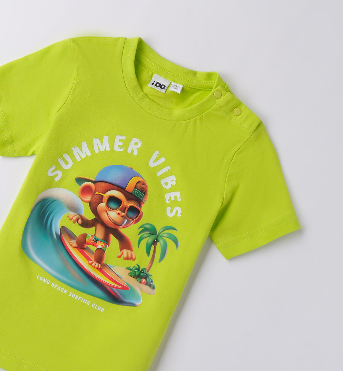 T-shirt per bambino VERDE-5237 - 1214B46200