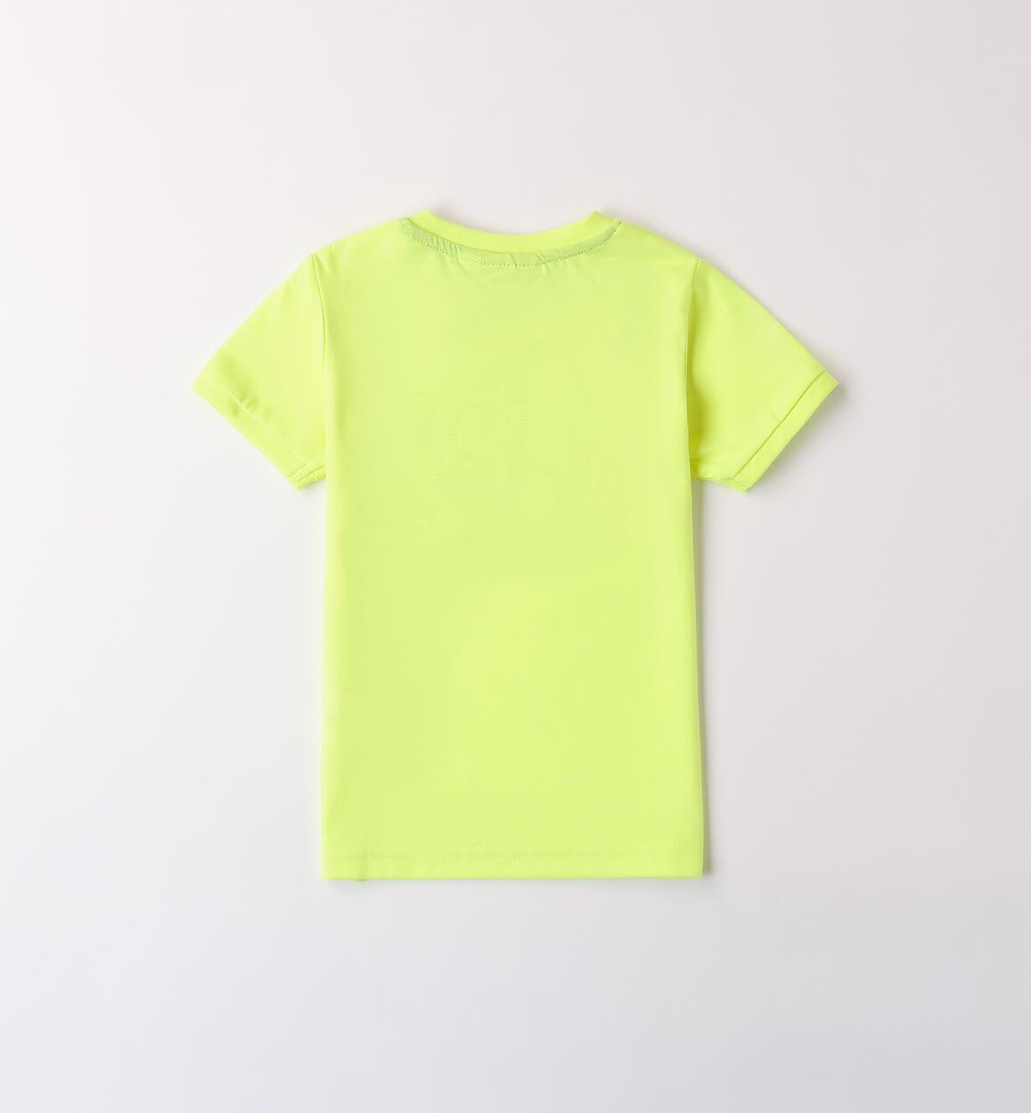 T-Shirt per bambino VERDE FLUO-5834 - 1210B02100
