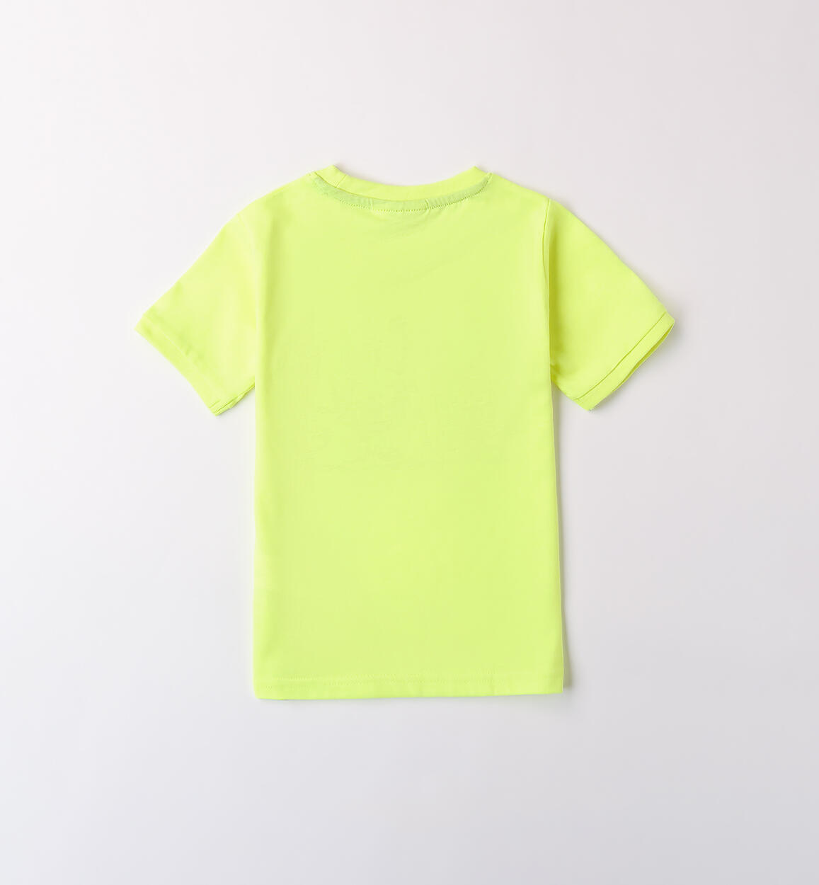 T-Shirt per bambino VERDE FLUO-5834 - 1210B02100
