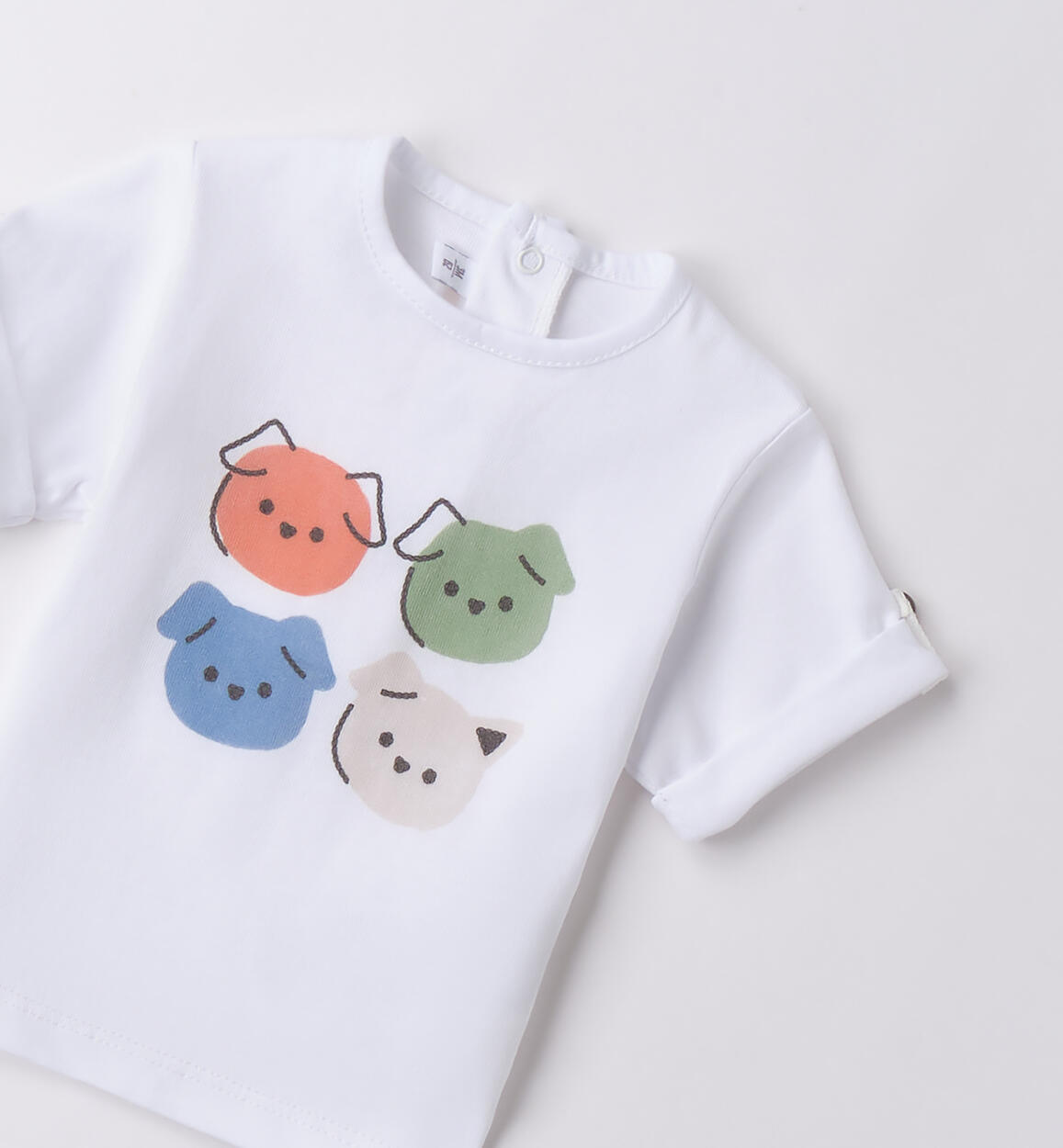 T-shirt per bimbo Minibanda BIANCO-0113 - 0213B62800