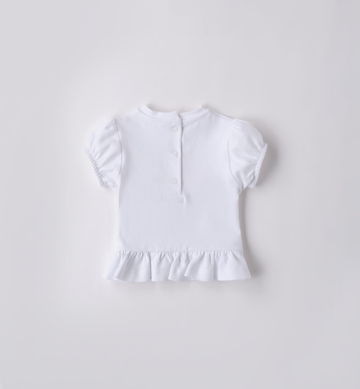 T-Shirt per neonata Minibanda BIANCO-0113 - 0493B72600