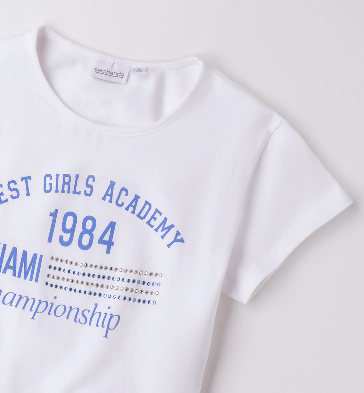 T Shirt per ragazza BIANCO-0113 - 2470B44100