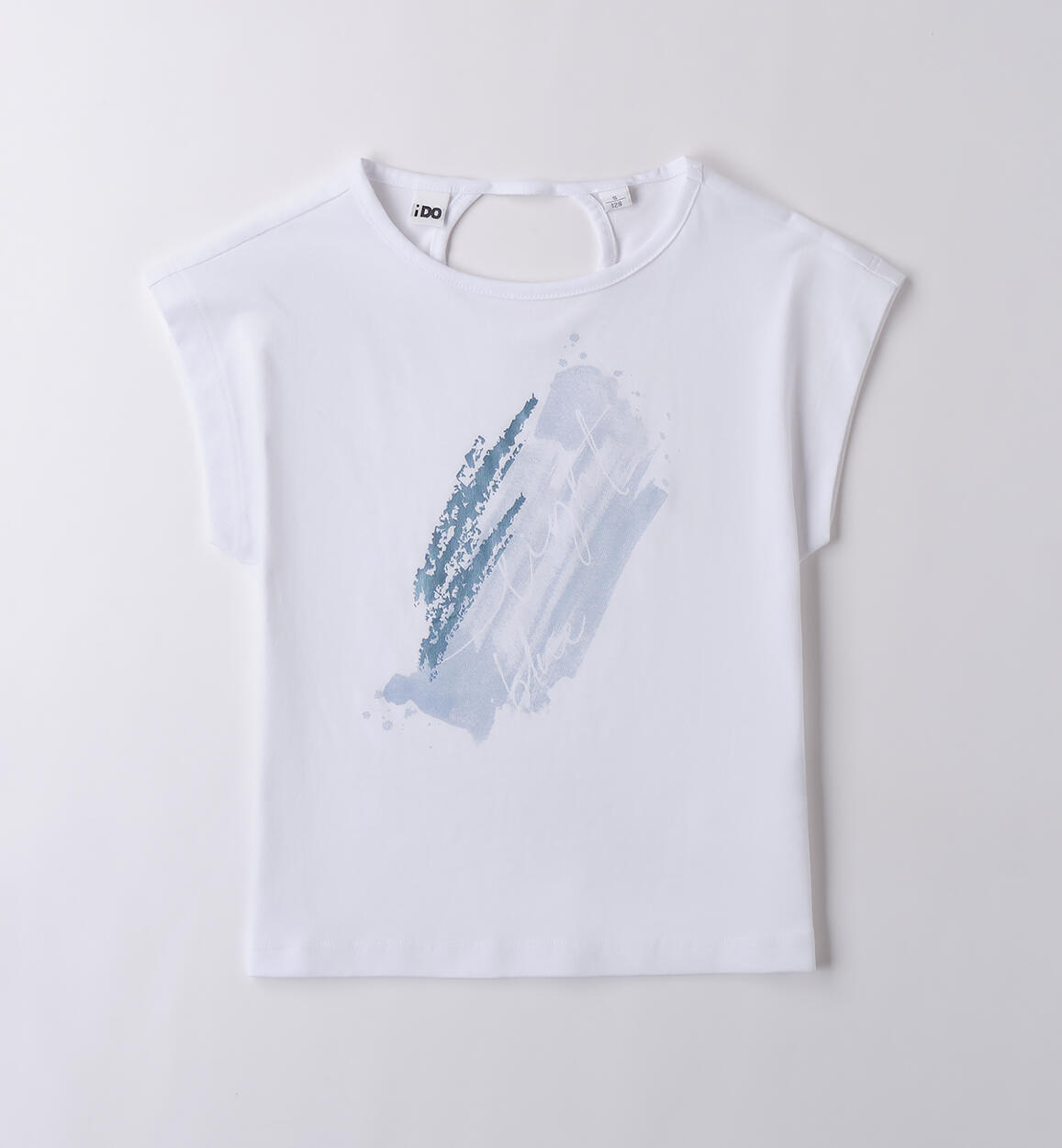 T Shirt per ragazza iDO BIANCO iDO