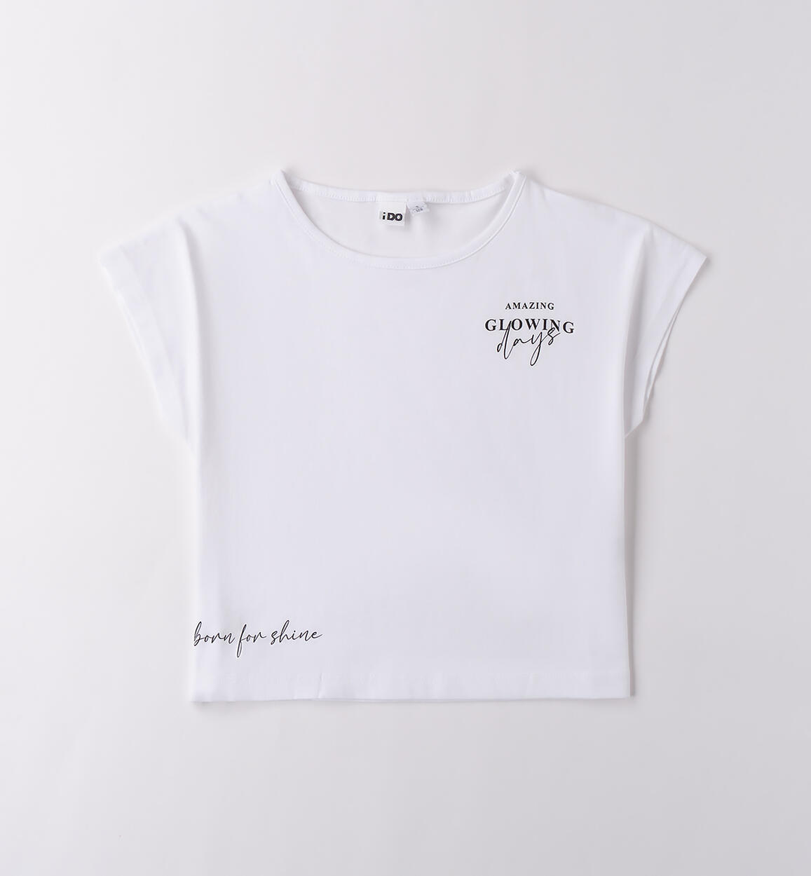 T-shirt per ragazza iDO BIANCO iDO