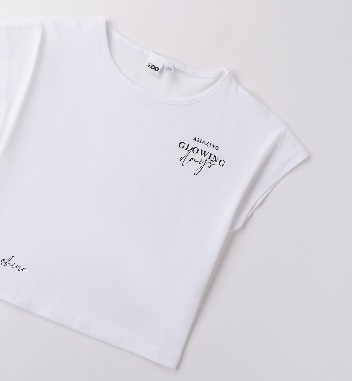 T-shirt per ragazza iDO BIANCO-0113 - 2474B84600