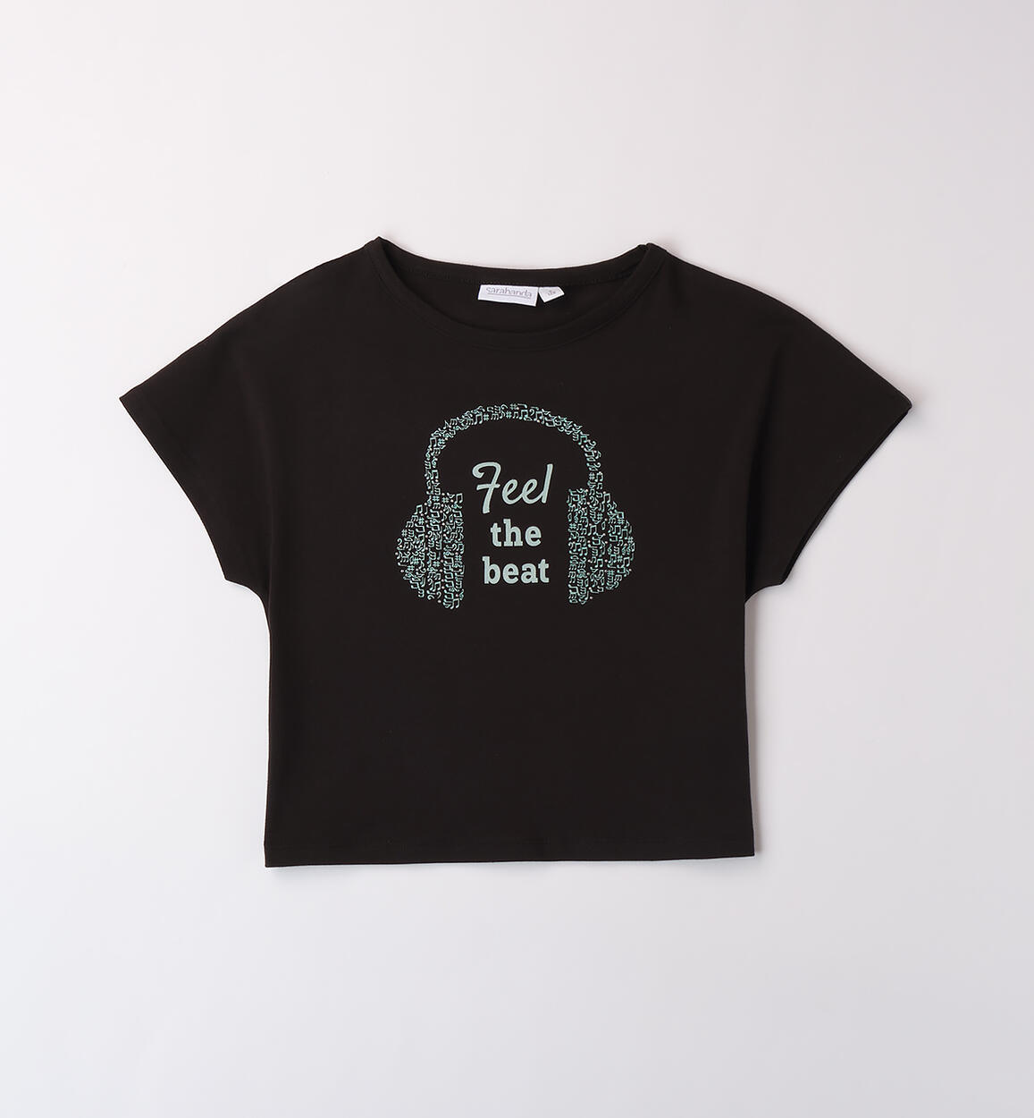 T Shirt per ragazza NERO Sarabanda