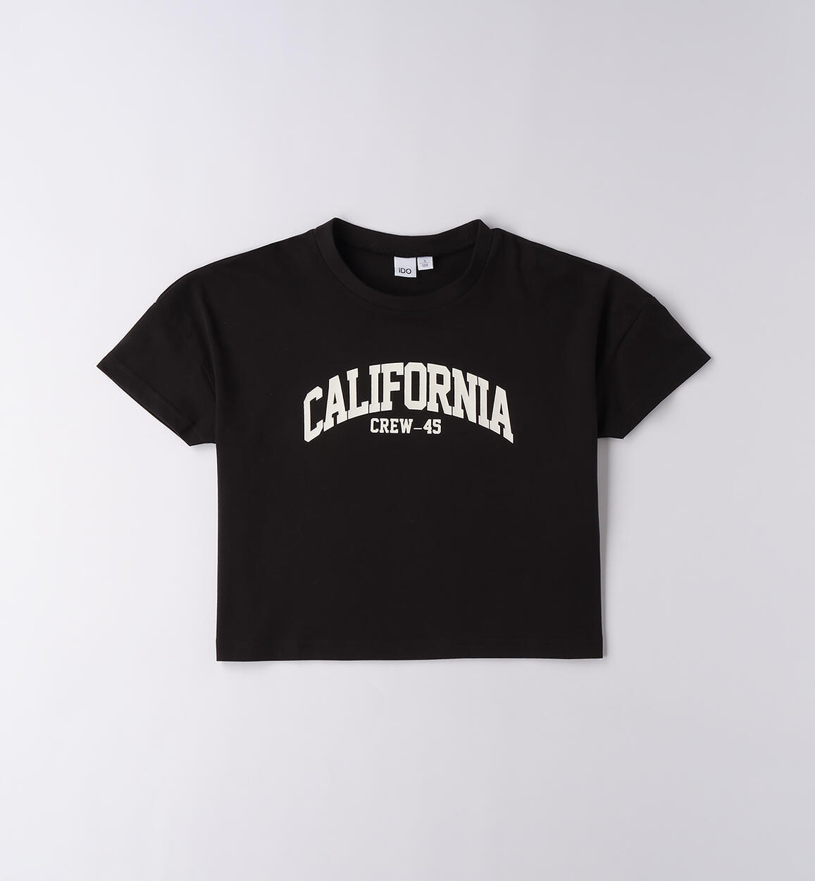 T-shirt per ragazza NERO iDO