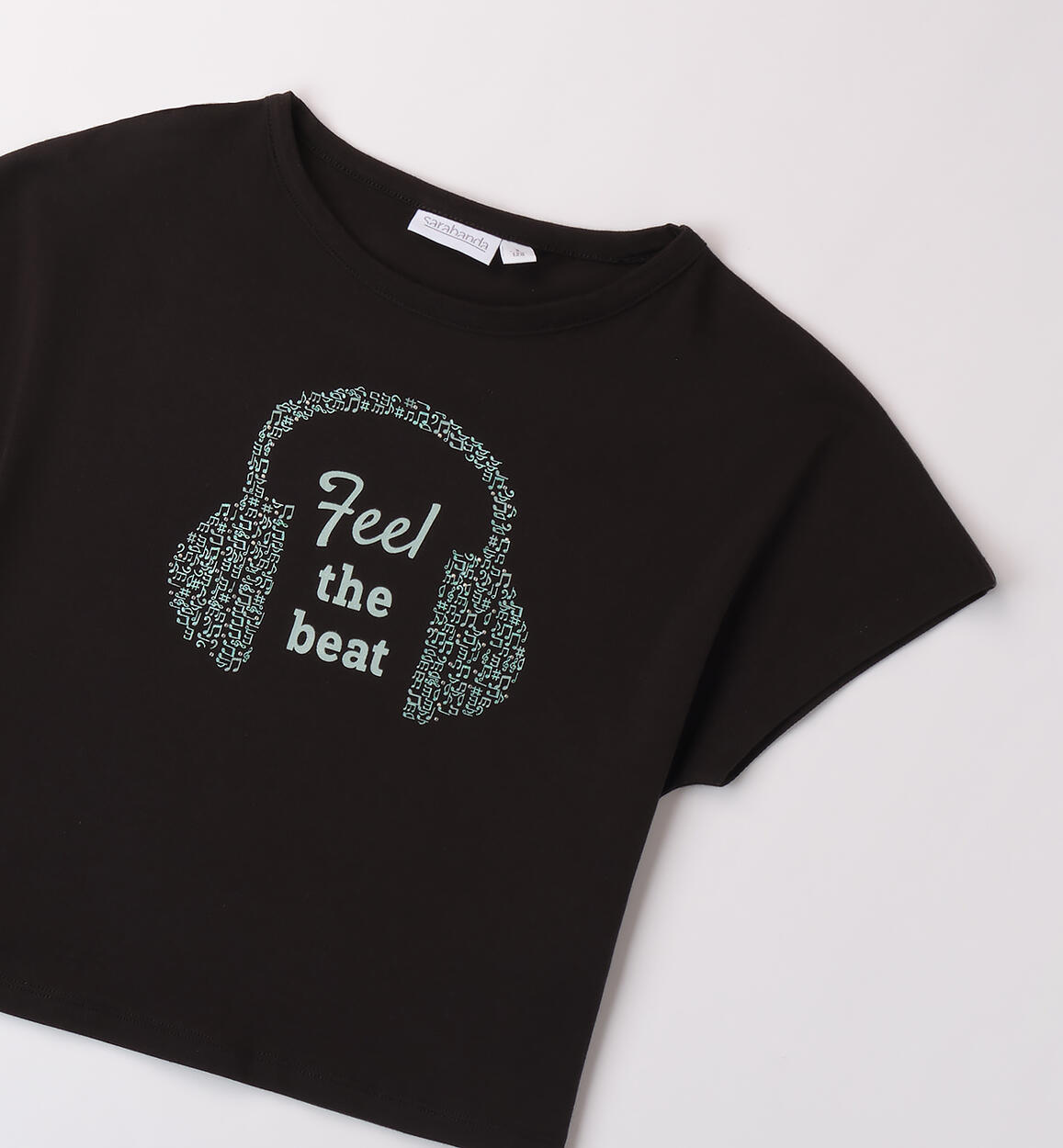 T Shirt per ragazza NERO-0658 - 2470B44600