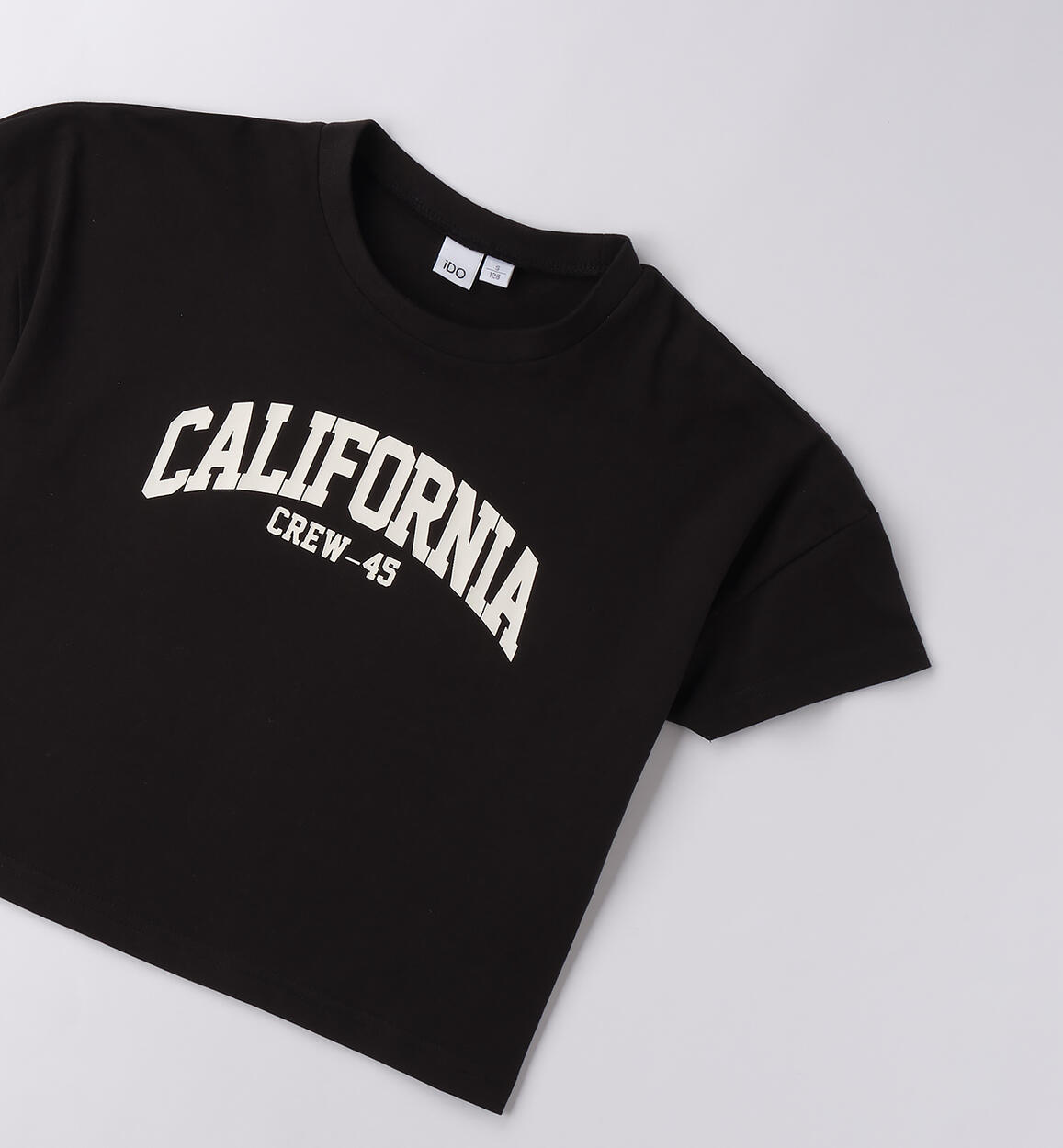 T-shirt per ragazza NERO-0658 - 2474F86800