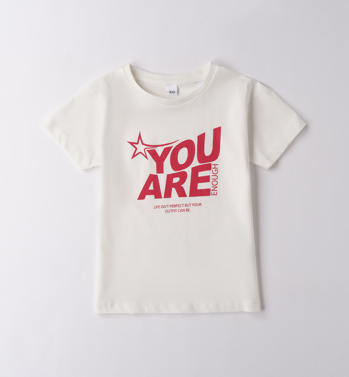 T-shirt per ragazza PANNA iDO