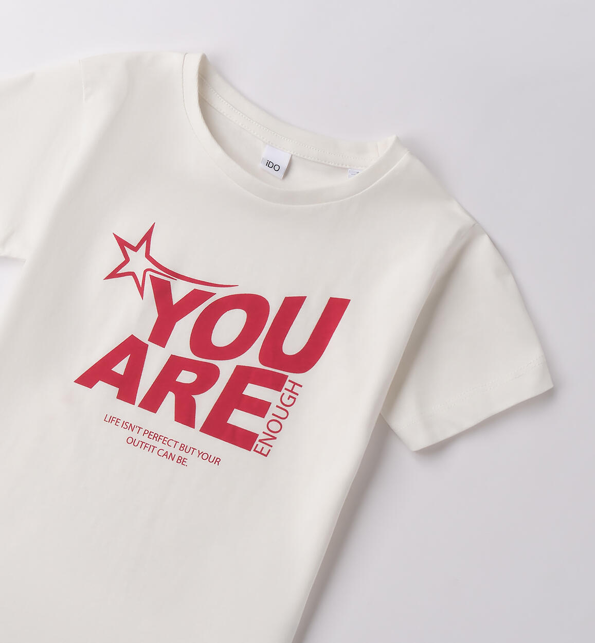 T-shirt per ragazza PANNA-0112 - 2474F50700