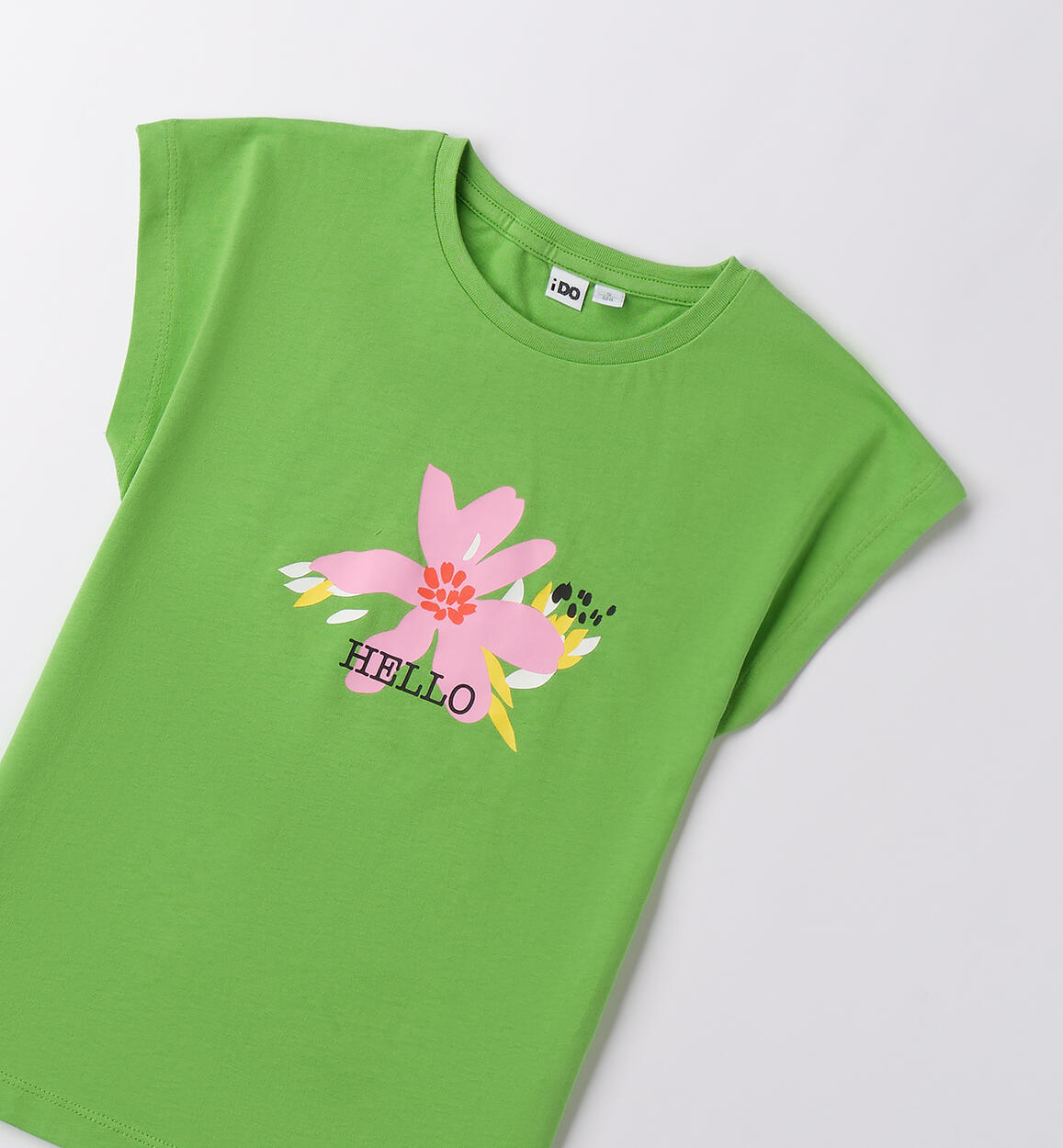 T-Shirt per ragazza VERDE-5124 - 2474B865G2