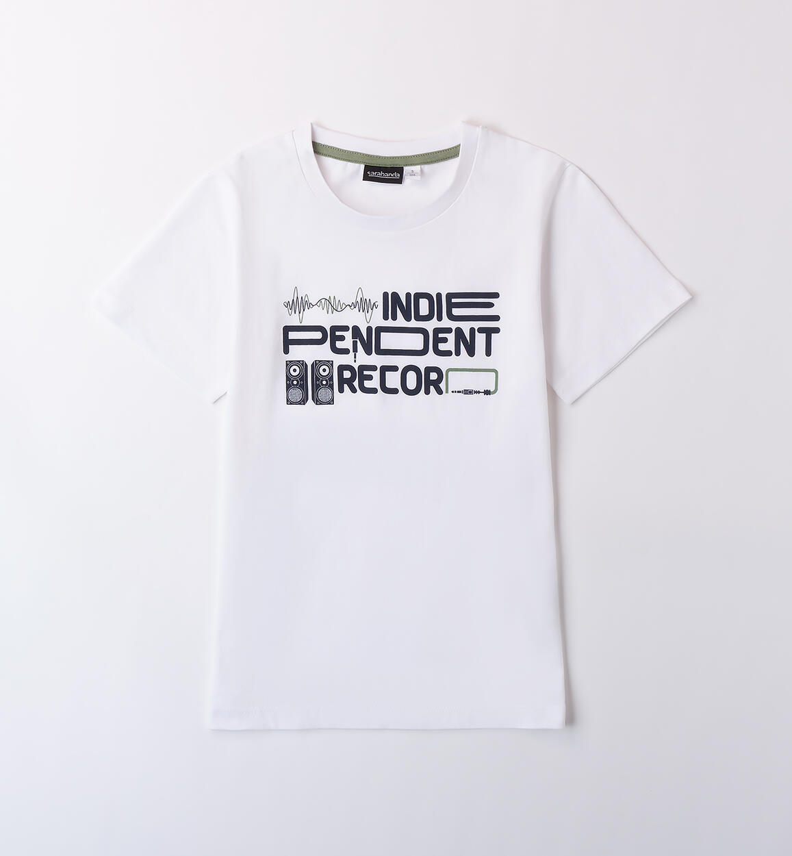 T-Shirt per ragazzo BIANCO Sarabanda